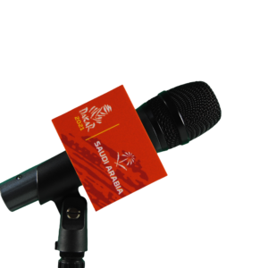 Flag Microphone personnalisé